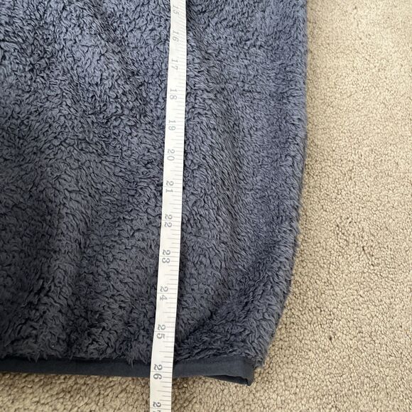 Patagonia Los Gatos 1/4 Zip Fleece Pullover Womens Large Smolder Blue Cozy Layer - Picture 5 of 6